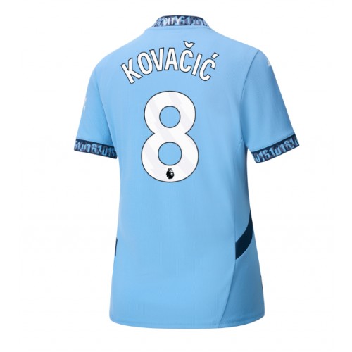 Fotballdrakt Dame Manchester City Mateo Kovacic #8 Hjemmedrakt 2024-25 Kortermet